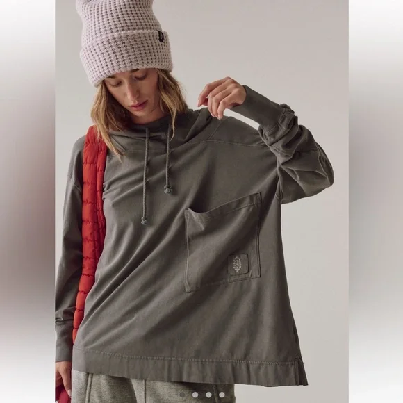 NWOT FP Movement Hot Shot Hooded Layer - Picture 1 of 5